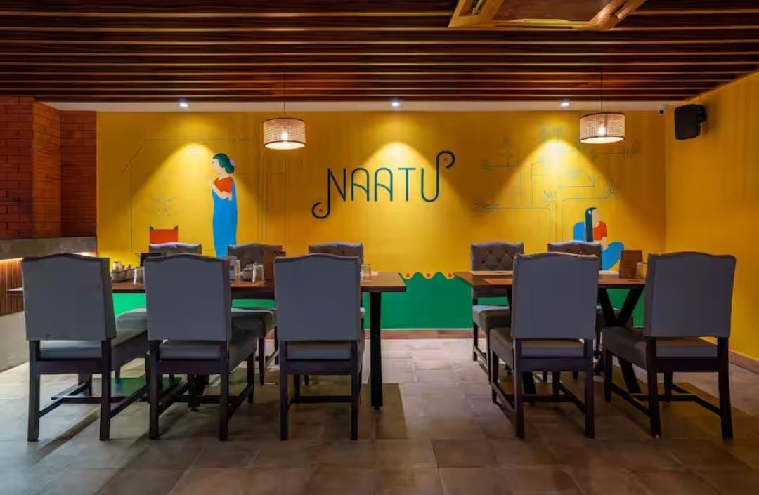 Naatu Kitchen And Bar — spacious dining hall on Road No.36, Jubilee Hills